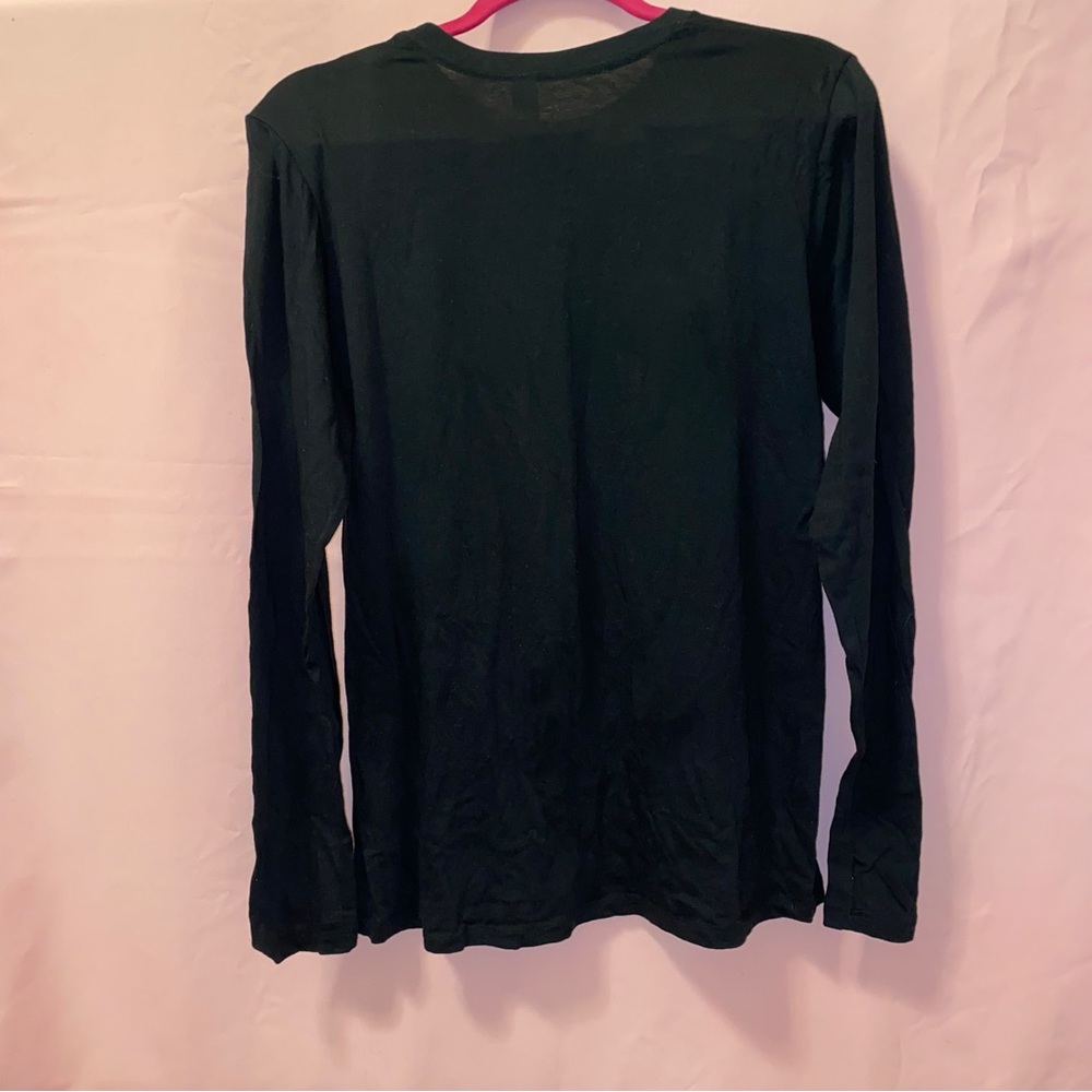 Original Lady Gaga Concert Black Long Sleeve XL Extra Large Just Dance Neon Pop - Picture 4 of 8